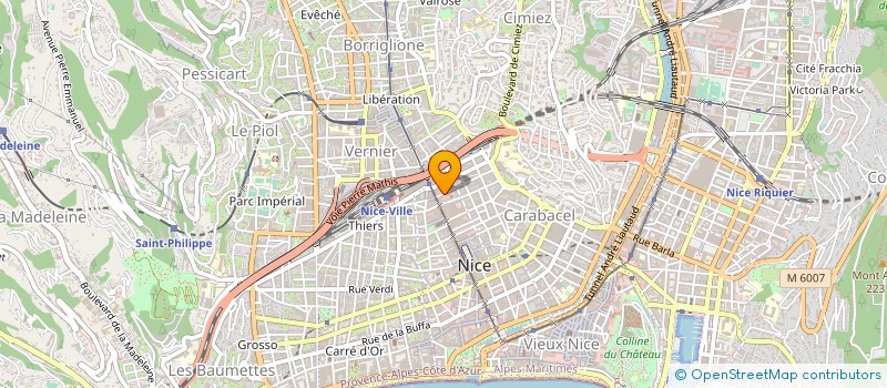 localisation de l'entreprise MONSIEUR LOUIS BELLONE à NICE