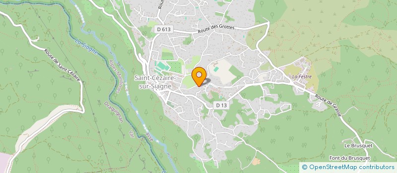 localisation de l'entreprise MONSIEUR LOUIS BELTRANDO à SAINT-CEZAIRE-SUR-SIAGNE