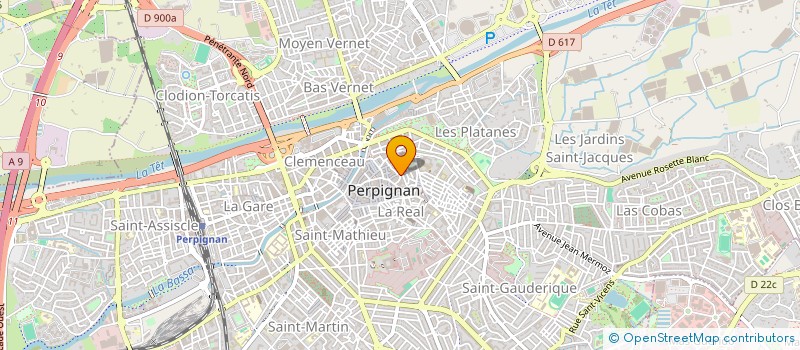 localisation de l'entreprise MONSIEUR LOUIS BEN HEDI à PERPIGNAN