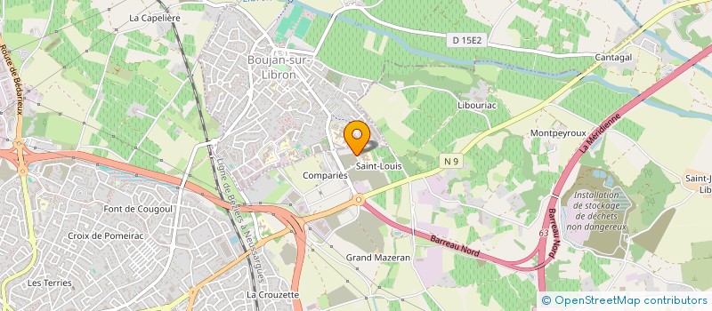 localisation de l'entreprise MONSIEUR LOUIS BENARD à BEZIERS