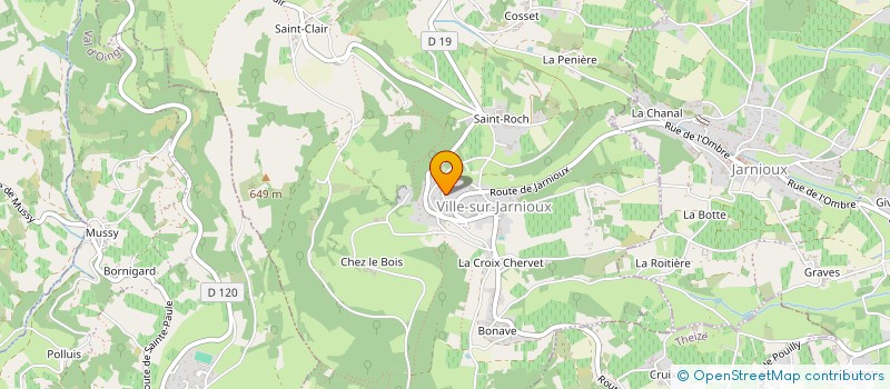 localisation de l'entreprise MONSIEUR LOUIS BENAY à DENICE