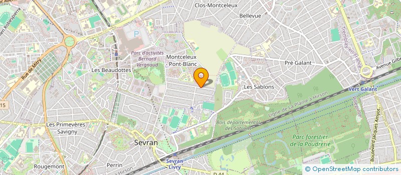 localisation de l'entreprise MONSIEUR LOUIS BENEDICT à SEVRAN