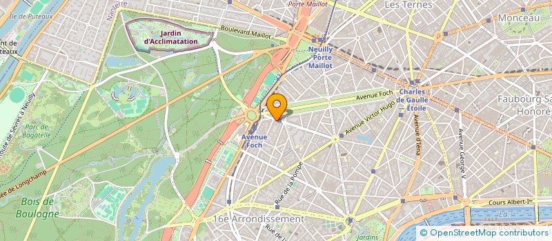 localisation de l'entreprise MONSIEUR LOUIS BENELLI  PARIS