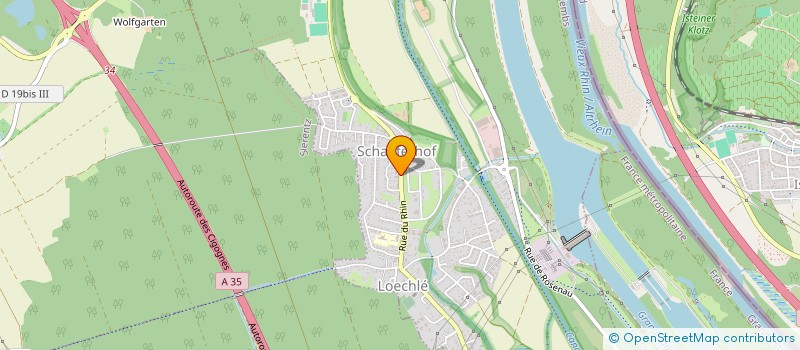 localisation de l'entreprise MONSIEUR LOUIS BENNER  KEMBS