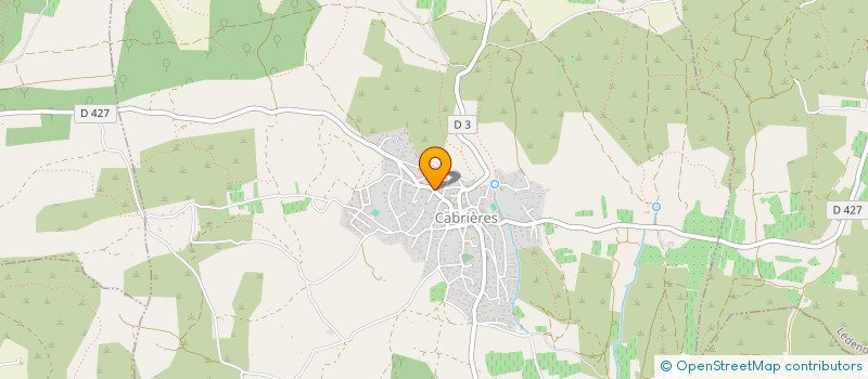 localisation de l'entreprise MONSIEUR LOUIS BERENGUER à CABRIERES