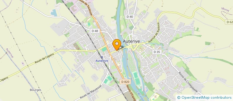 localisation de l'entreprise MONSIEUR LOUIS BERGES à AUTERIVE