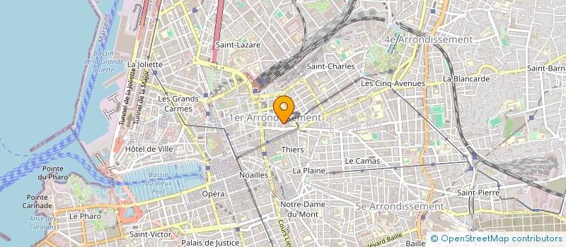 localisation de l'entreprise MONSIEUR LOUIS BERGIER à MARSEILLE