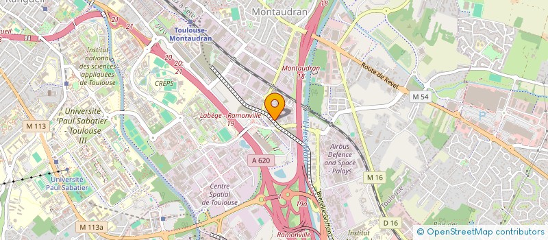 localisation de l'entreprise MONSIEUR LOUIS BERLOU à TOULOUSE