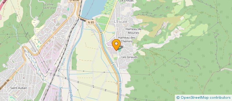 localisation de l'entreprise MONSIEUR LOUIS BERNARD  L'ESCALE