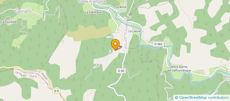 localisation de l'entreprise MONSIEUR LOUIS BERTHIER à STE CROIX VALLEE FRANCAISE