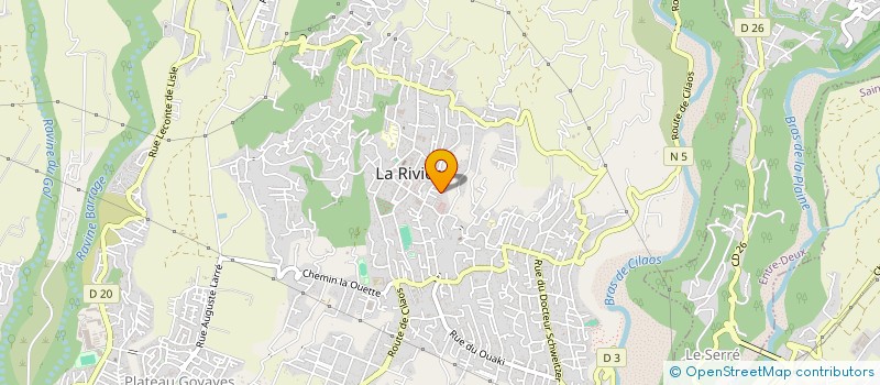 localisation de l'entreprise MONSIEUR LOUIS BERTIL à SAINT-LOUIS