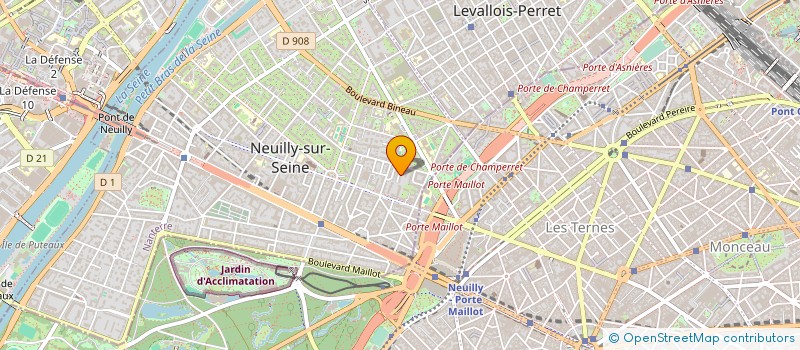 localisation de l'entreprise MONSIEUR LOUIS BERTRAND à NEUILLY-SUR-SEINE