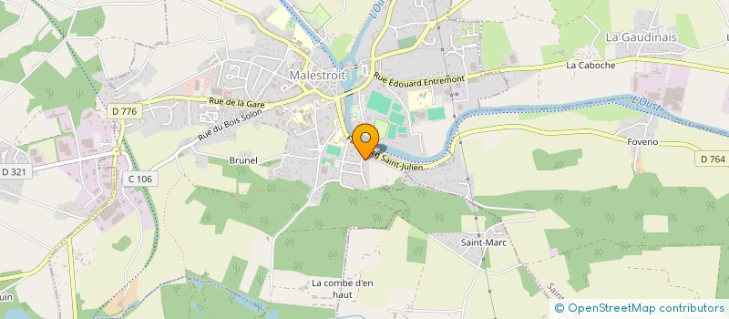 localisation de l'entreprise MONSIEUR LOUIS BERTRAND  PLEUCADEUC