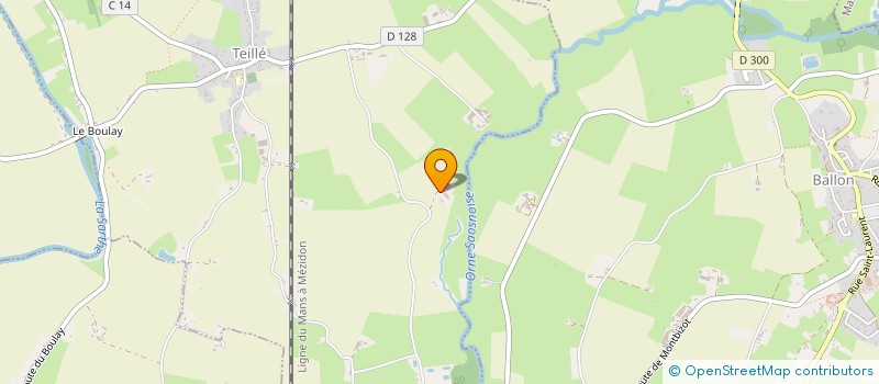 localisation de l'entreprise MONSIEUR LOUIS BESNARD à TEILLE