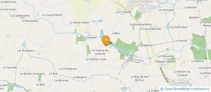 localisation de l'entreprise MONSIEUR LOUIS BETHUEL à LA CHAPELLE-CHAUSSEE