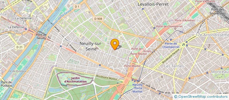localisation de l'entreprise MONSIEUR LOUIS BETIN à NEUILLY-SUR-SEINE