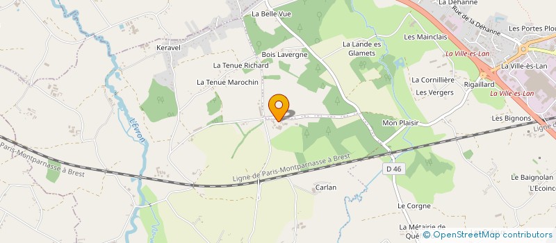 localisation de l'entreprise MONSIEUR LOUIS BEUVE  LAMBALLE-ARMOR