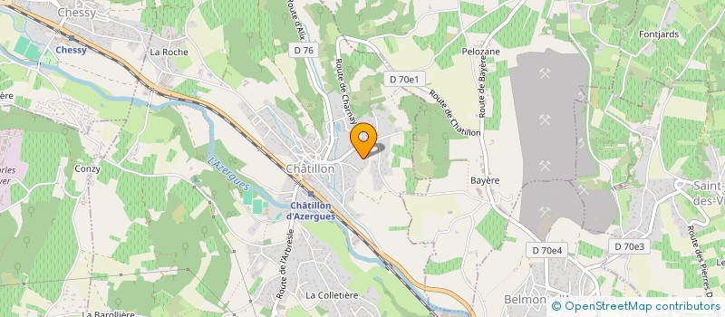 localisation de l'entreprise MONSIEUR LOUIS BIARD  CHARNAY