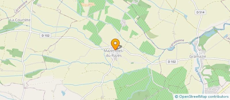 localisation de l'entreprise MONSIEUR LOUIS BIASUTTI  FENOUILLET-DU-RAZES