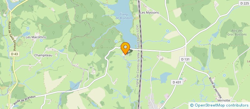 localisation de l'entreprise MONSIEUR LOUIS BIGEARD  SAINT-PIERRE-DE-VARENNES