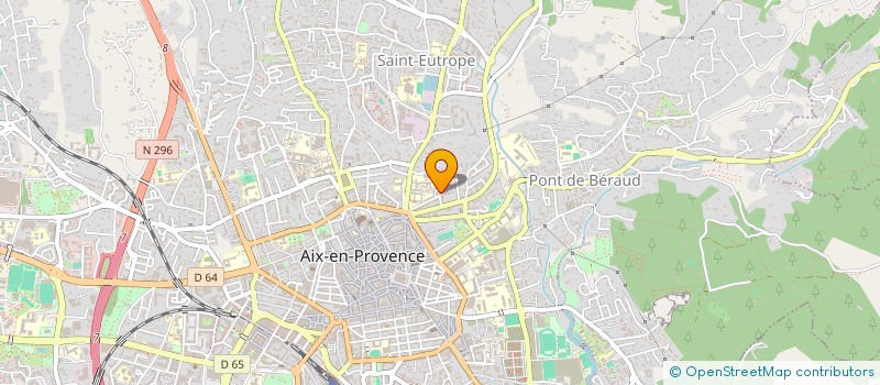 localisation de l'entreprise MONSIEUR LOUIS BILLE à AIX-EN-PROVENCE