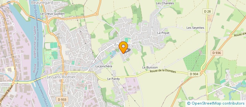 localisation de l'entreprise MONSIEUR LOUIS BILLOTET à FRANS