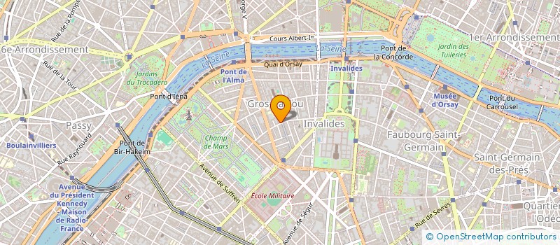 localisation de l'entreprise MONSIEUR LOUIS BIRET  PARIS