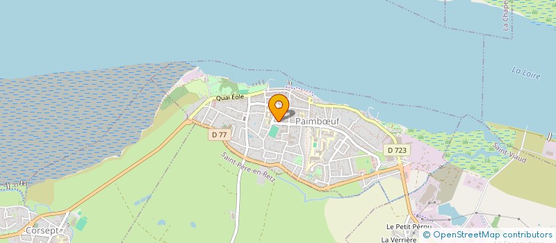 localisation de l'entreprise MONSIEUR LOUIS BITON  PAIMBUF