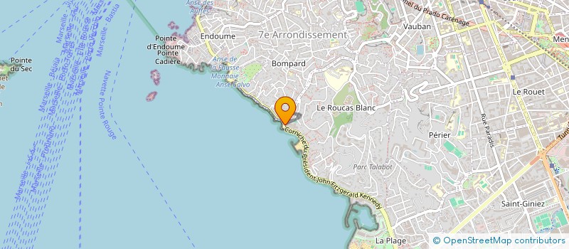 localisation de l'entreprise MONSIEUR LOUIS BLANC  MARSEILLE