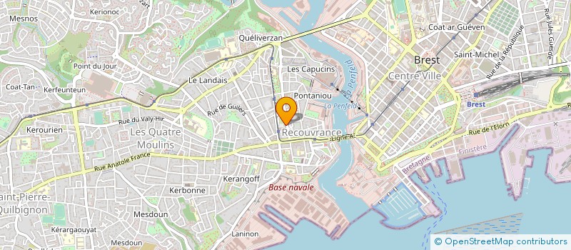 localisation de l'entreprise MONSIEUR LOUIS BLONCE à BREST