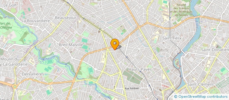 localisation de l'entreprise MONSIEUR LOUIS BLONDEAU à NANTES