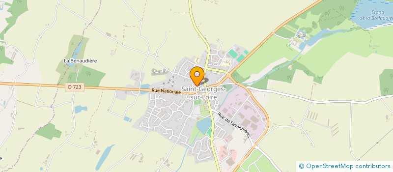 localisation de l'entreprise MONSIEUR LOUIS BLOUIN  SAINT-AUGUSTIN-DES-BOIS