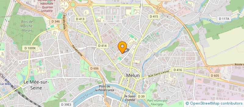 localisation de l'entreprise MONSIEUR LOUIS BLUZAT à MELUN