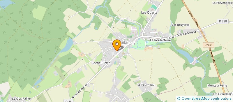 localisation de l'entreprise MONSIEUR LOUIS BODET  SEMBLANCAY