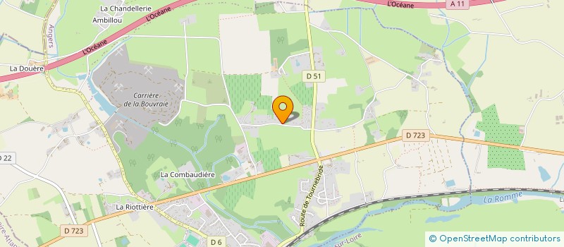 localisation de l'entreprise MONSIEUR LOUIS BOISNEAU  INGRANDES-LE-FRESNE-SUR-LOIRE