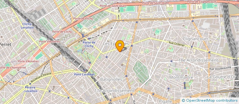 localisation de l'entreprise MONSIEUR LOUIS BOMPARD  PARIS