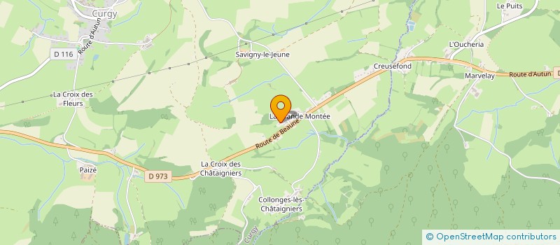 localisation de l'entreprise MONSIEUR LOUIS BONDOUX  CURGY