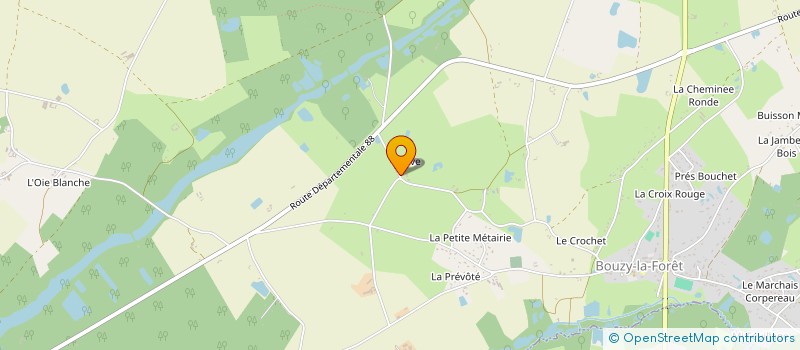 localisation de l'entreprise MONSIEUR LOUIS BONDUEL à BOUZY-LA-FORET