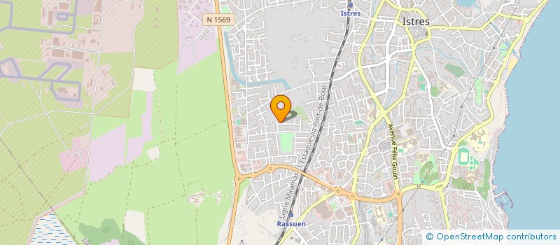 localisation de l'entreprise MONSIEUR LOUIS BONE  ISTRES