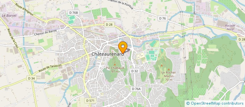 localisation de l'entreprise MONSIEUR LOUIS BONETTO  CHATEAURENARD