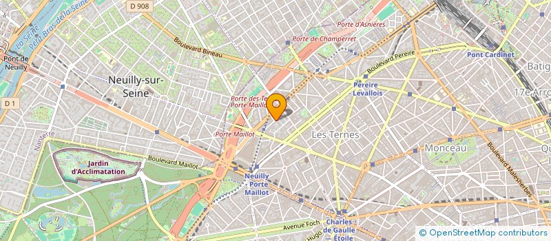 localisation de l'entreprise MONSIEUR LOUIS BONNABOT à CLICHY