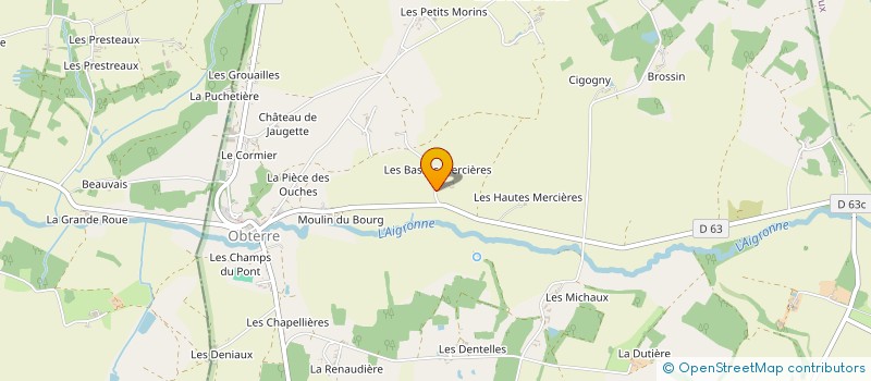 localisation de l'entreprise MONSIEUR LOUIS BONNEAU à OBTERRE