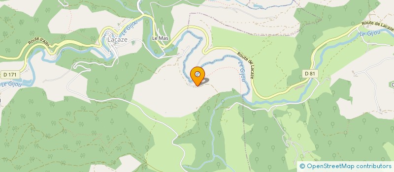 localisation de l'entreprise MONSIEUR LOUIS BONNET  LACAZE