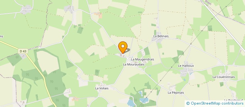 localisation de l'entreprise MONSIEUR LOUIS BONNET  BOUVRON