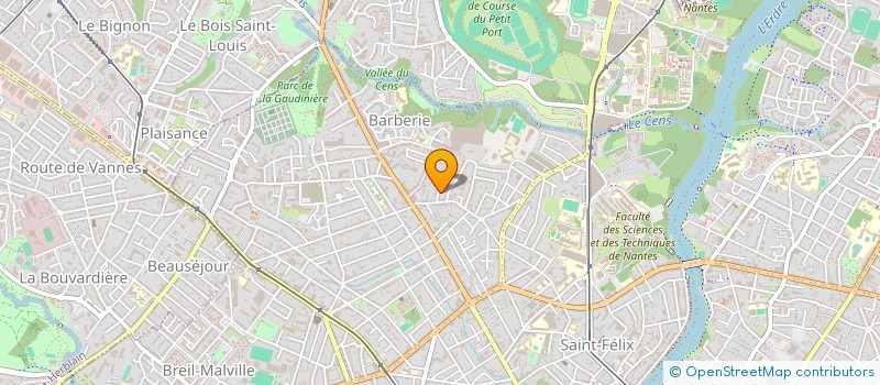 localisation de l'entreprise MONSIEUR LOUIS BONNIER à NANTES