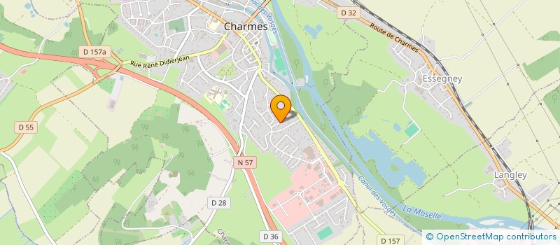 localisation de l'entreprise MONSIEUR LOUIS BORDET  CHARMES