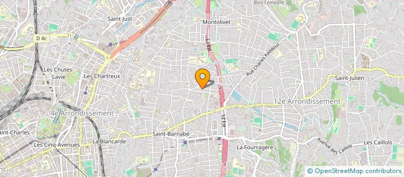 localisation de l'entreprise MONSIEUR LOUIS BORG  MARSEILLE