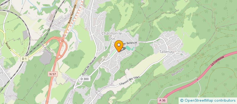 localisation de l'entreprise MONSIEUR LOUIS BOSCH-CANO à CHATILLON-LE-DUC