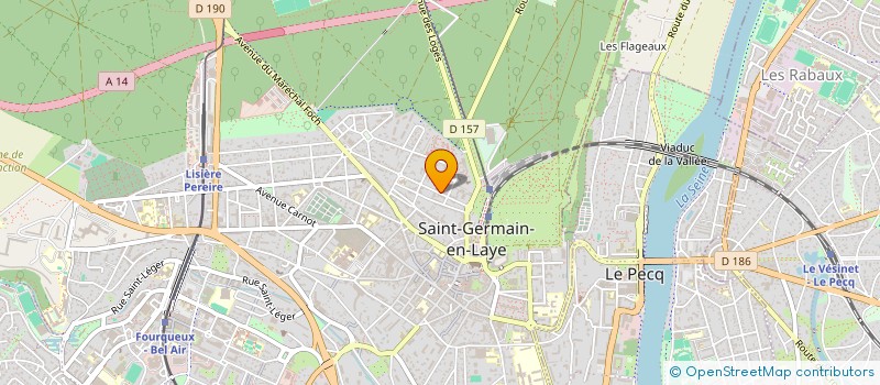 localisation de l'entreprise MONSIEUR LOUIS BOUCHAUD AYRAL  SAINT-GERMAIN-EN-LAYE