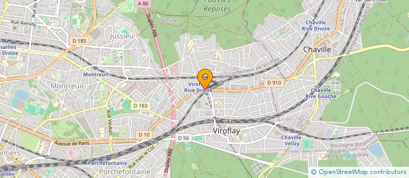 localisation de l'entreprise MONSIEUR LOUIS BOUCHEREAU à VIROFLAY